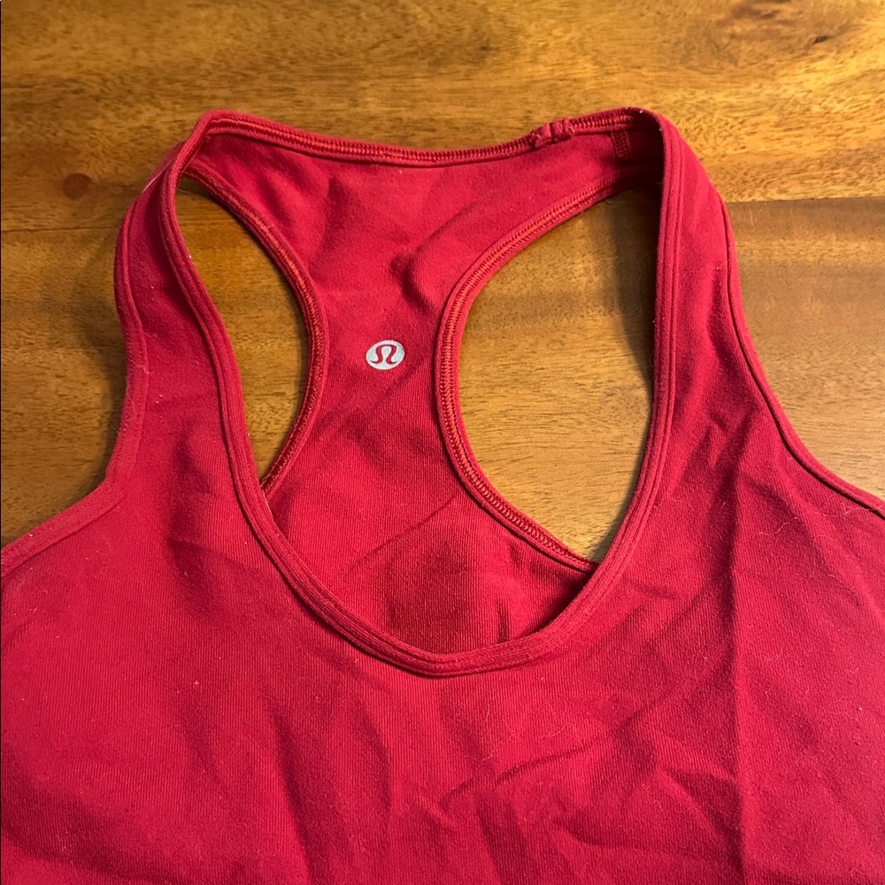 lululemon athletica Raspberry Racerback Tank - Picture 2 of 3